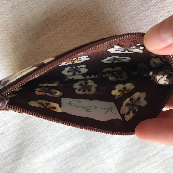 🍓 Vera Bradley Slate Bloom Zip ID Case Wallet - Picture 3 of 4